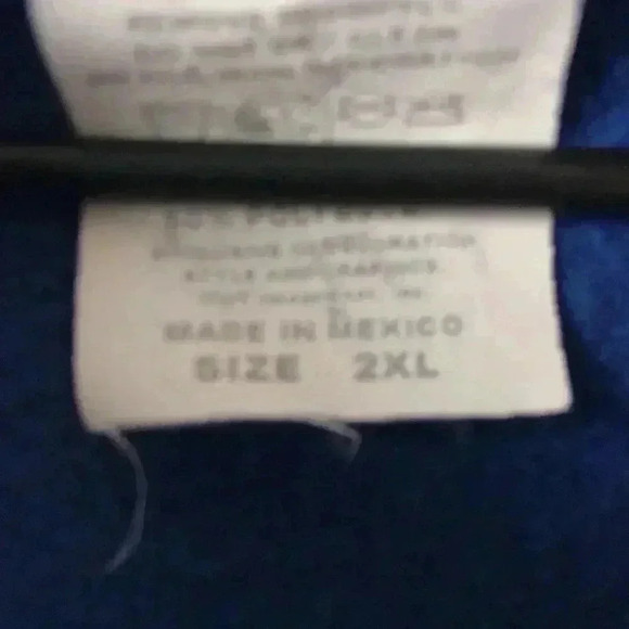 NFL APPAREL INDIANAPOLIS COLTS MENS SIZE 2XL HOODED SWEATSHIRT FULL ZIP FRONT - Picture 7 of 11